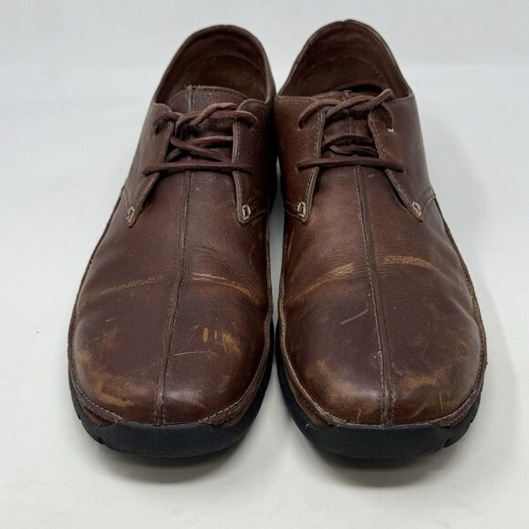 Polo Ralph Lauren Split Toe Derby Shoes Mens 15 D Brown Leather Suede Casual main image 12